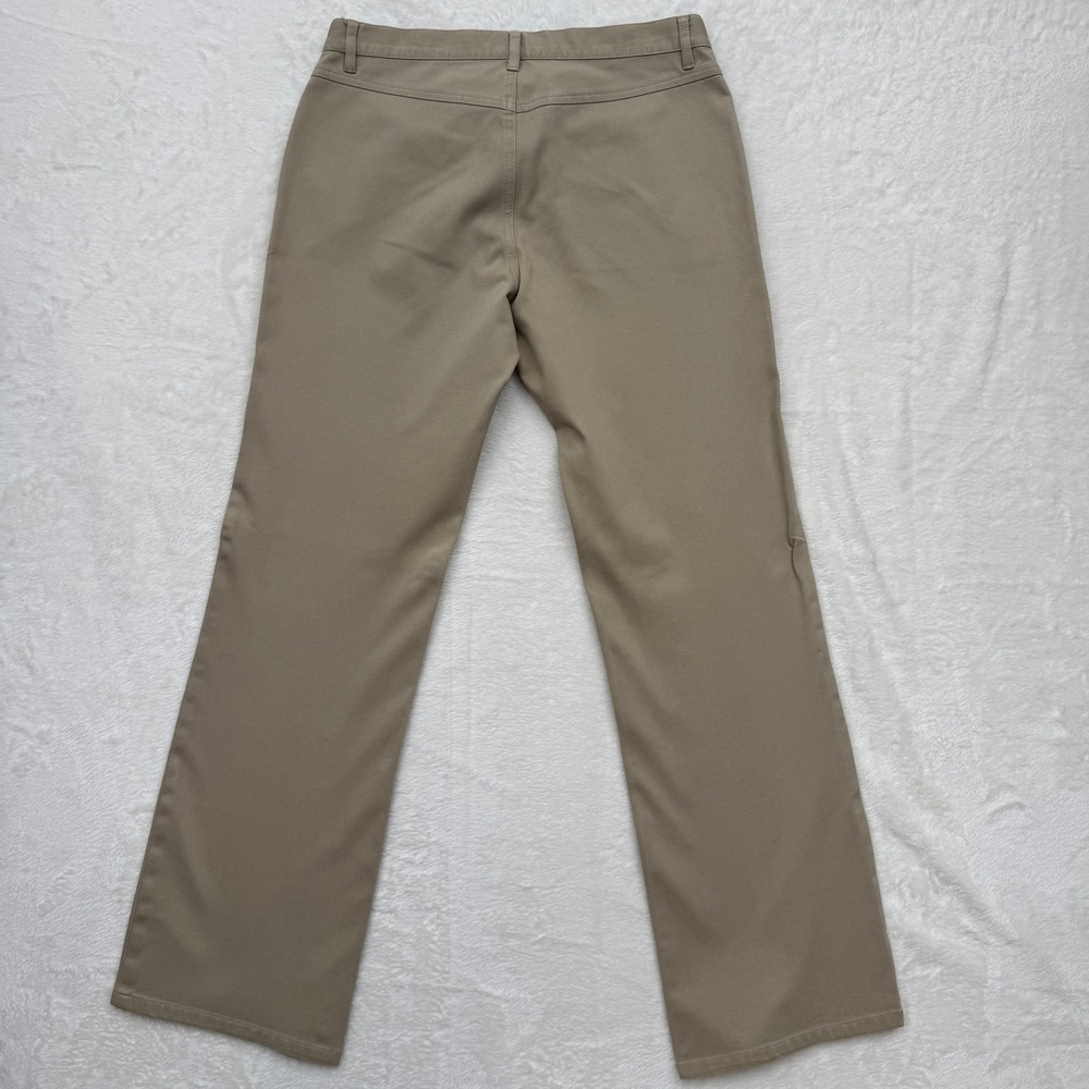 J.Crew Chino Pants Womens 4 Tan Khaki Straight Leg Cotton Stretch Twill Mid Rise - Picture 8 of 11
